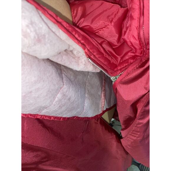 Vintage 80s Women’s Rain Trench Coat Pink Removable Quilt Lined Sz Small Korea - Picture 9 of 12